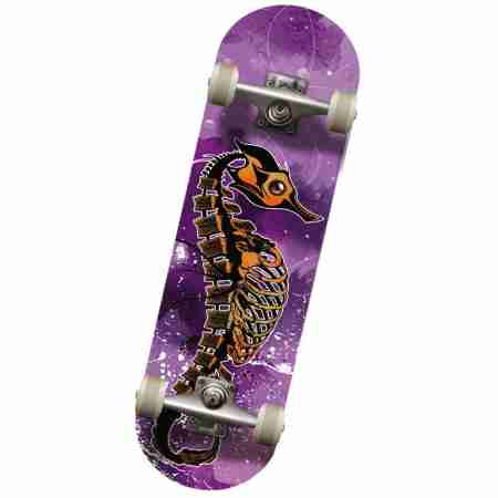 фото 1  Міні-скейтборд CK Seahorse Purple