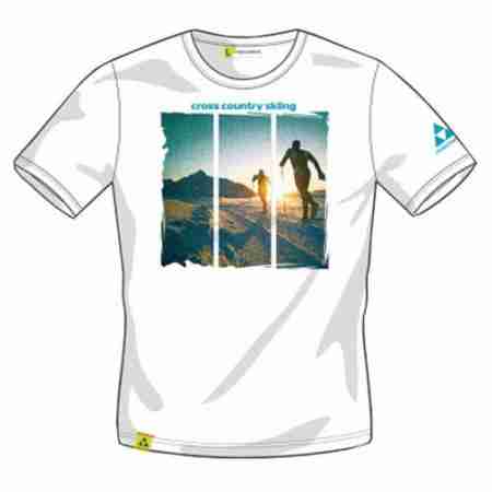 фото 1 Свитера, флис и футболки Футболка Fischer Nordic Photo Print T-Shirt S/S White XL