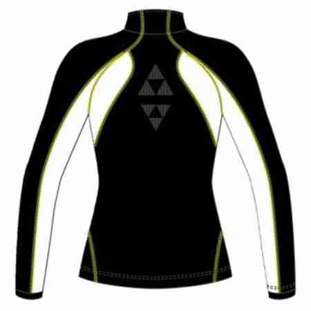 фото 2 Светри, фліс і футболки Гірськолижний светр Fischer Mira Zipp Skishirt Black 34