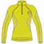 фото 1 Светри, фліс і футболки Гірськолижний светр Fischer Linda Zipp Skishirt Yellow 38