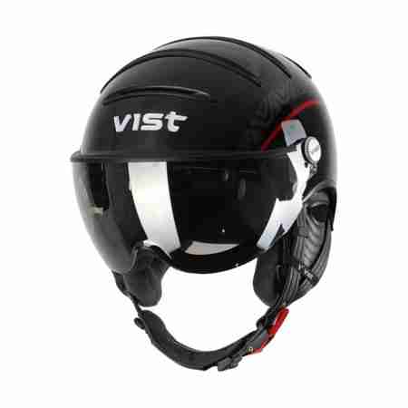 фото 1 Гірськолижні і сноубордические шоломи Гірськолижний шолом з візором Vist Tribe Helmet Black-Fume L