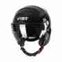 фото 1 Горнолыжные и сноубордические шлемы Горнолыжный шлем с визором Vist Tribe Helmet Black-Fume L