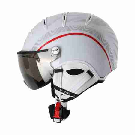 фото 2 Гірськолижні і сноубордические шоломи Гірськолижний шолом з візором Vist Tribe Helmet White-Fume XL