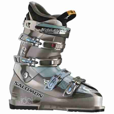 фото 1 Ботинки для горных лыж Горнолыжные ботинки женские Salomon Idol 7 Silver 26 (2009)