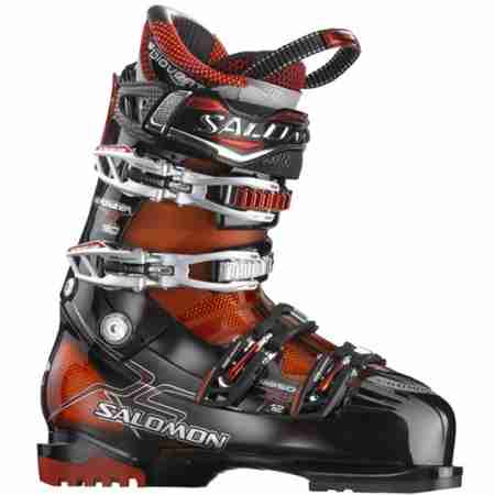 фото 1 Черевики для гірських лиж Гірськолижні черевики Salomon 12 110465 Mission RS 12 Black-Red 32.5