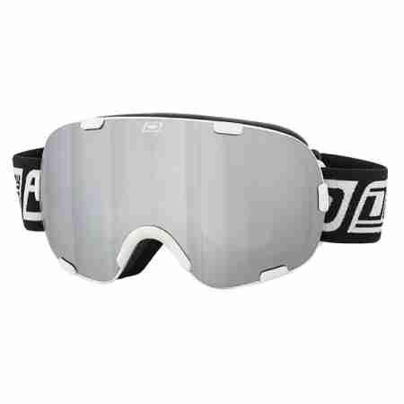 фото 1 Гірськолижні і сноубордические маски Гірськолижна маска Dirty Dog Afterburner White Grey/Silver Mirror