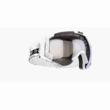 фото 1 Гірськолижні і сноубордические маски Маска Bliz Carver SR 9 White-Orange-Silver Mirror