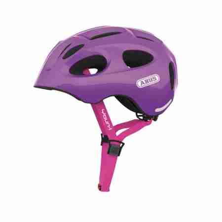 фото 1  Велошлем ABUS Youn-I Purple S