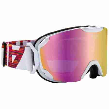 фото 1 Гірськолижні і сноубордические маски Гірськолижна маска Alpina Pheos S  MM Pearl White - MM Pink S2