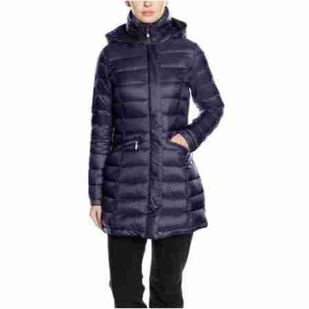 фото 1 Горнолыжные куртки Зимняя куртка женская Campagnolo 3K29456 Woman Fix Hood Black-Blue 34
