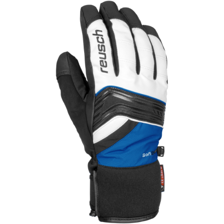 фото 1 Гірськолижні рукавички Гірськолижні рукавички Reusch Bradley R-Tex XT White-Imperial-Blue 9