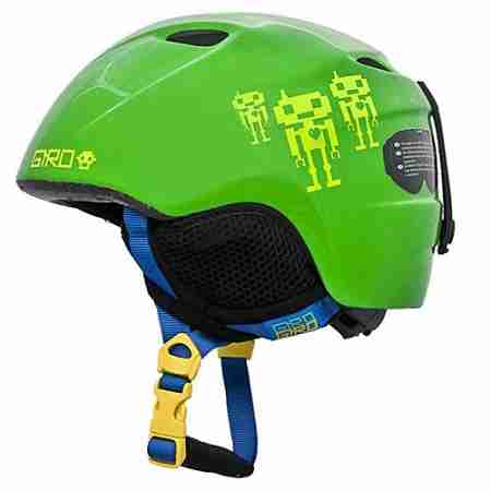 фото 1 Гірськолижні і сноубордические шоломи Гірськолижний шолом дитячий Giro Slingshot Green Goggle Bots XS-S (49-52 см)