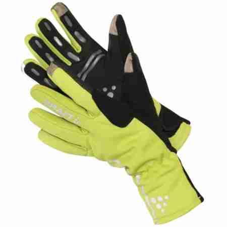 фото 1 Гірськолижні рукавички Рукавички зимові Craft Siberian Fluo-Yellow-Black L (10)