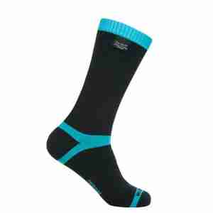 Шкарпетки водонепроникні Dexshell Coolvent Aqua Black-Blue L