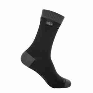 Шкарпетки водонепроникні Dexshell Coolvent Lite Black-Grey L