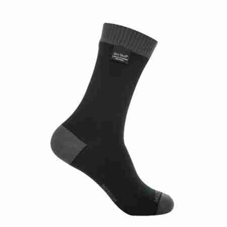 фото 1  Шкарпетки водонепроникні Dexshell Coolvent Lite Black-Grey M
