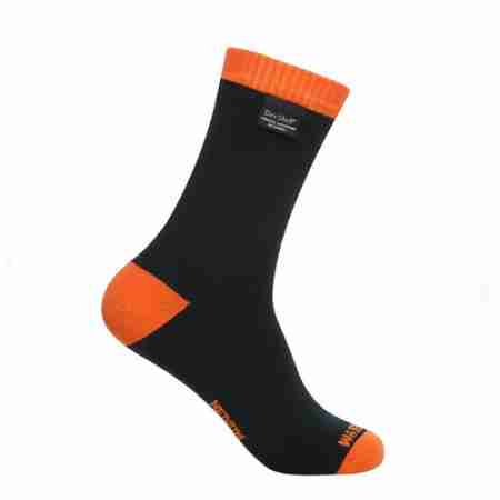фото 1  Шкарпетки водонепроникні Dexshell Thermlite TR Black-Orange XL