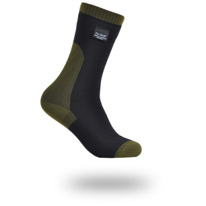 Шкарпетки водонепроникні Dexshell Trekking Black-Green L