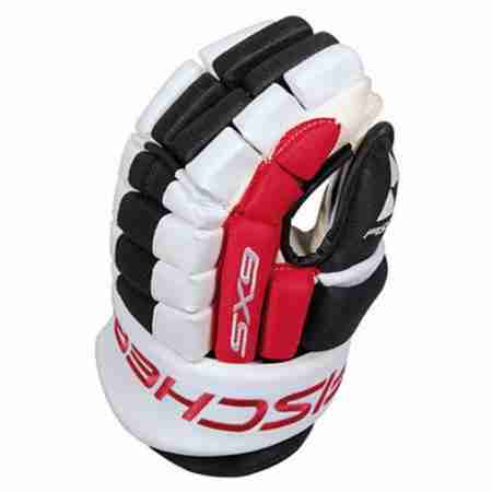 фото 1 Хоккейные рукавицы (краги) Хоккейные перчатки Fischer SX9 Pro Gloves Red-White 13