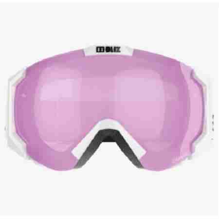 фото 3 Горнолыжные и сноубордические маски Горнолыжная маска Bliz Small Face White-Pink lens