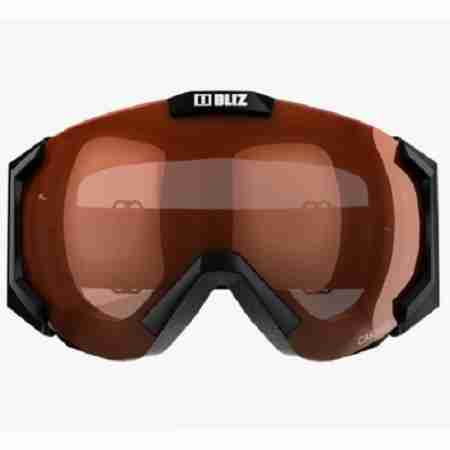 фото 3 Гірськолижні і сноубордические маски Гірськолижна маска Bliz Carver Senior 7 Black-Orange lens