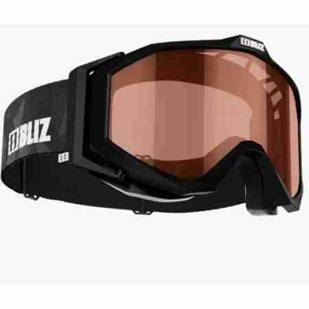 фото 1 Гірськолижні і сноубордические маски Гірськолижна маска Bliz Edge 6 Black-Orange lens