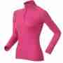 фото 1 Термобілизна Термофутболка Odlo жіноча Shirt l-s Turtle Neck 1-2 Zip Warm Pink L