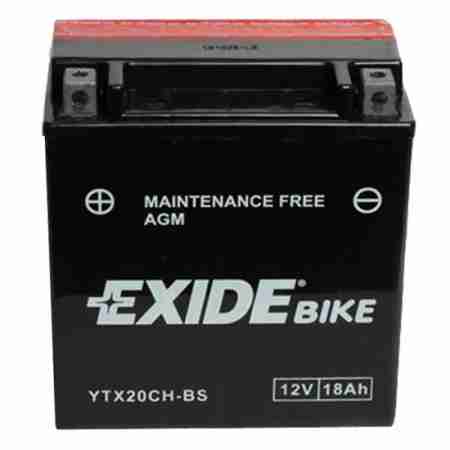 фото 1 Аккумуляторы для мотоциклов Аккумулятор гелевый Excide ETX20CH-BS = YTX20CH-BS