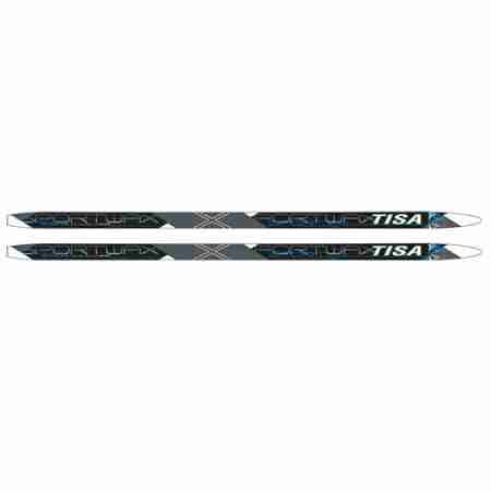 фото 1 Беговые лыжи  Лыжи беговые Tisa Sport Wax Jun Black-Grey 150 (2015)