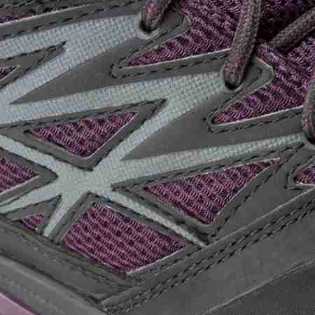 фото 5  Треккинговые ботинки женские The North Face Hedgehog Hike Phantom Grey-Black Currant Purple 9