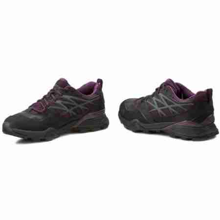 фото 6  Треккинговые ботинки женские The North Face Hedgehog Hike Phantom Grey-Black Currant Purple 9