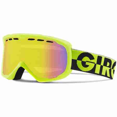 фото 1 Гірськолижні і сноубордические маски Гірськолижна маска Giro Focus Flash Lime-Black/Yellow Boost