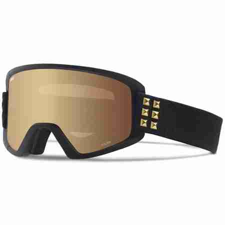 фото 1 Гірськолижні і сноубордические маски Гірськолижна маска Giro Dylan Flash Black-Gold Stud/Amber Gold+Yellow