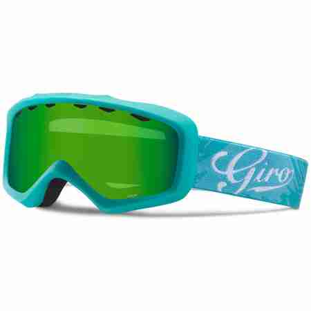 фото 1 Гірськолижні і сноубордические маски Гірськолижна маска Giro Charm Flash Aqua-Turquoise Tropical/Loden Green