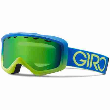 фото 1 Гірськолижні і сноубордические маски Гірськолижна маска Giro Grade Flash Blue-Lime Dual/Loden Green