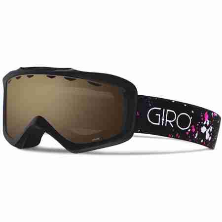 фото 1 Горнолыжные и сноубордические маски Горнолыжная маска Giro Grade Black-Magenta Speckle/Amber Rose