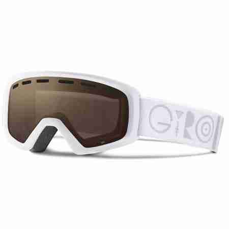 фото 1 Гірськолижні і сноубордические маски Гірськолижна маска Giro Rev White Geo/Amber Rose