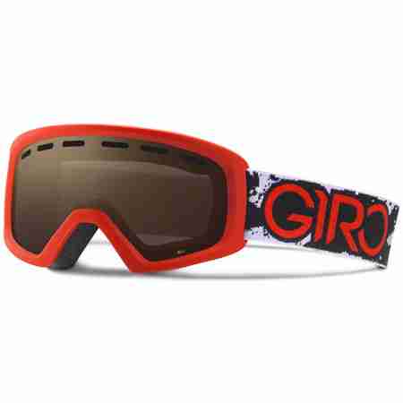 фото 1 Горнолыжные и сноубордические маски Горнолыжная маска Giro Rev Red-Black Camo/Amber Rose