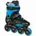 фото 2  Роликовые коньки детские Powerslide Imperial Jr 3 Size Growing Liner Blk-Blu 34-36 (16)
