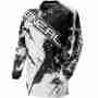 фото 1 Кросовий одяг Мотоджерсі Oneal Element Shocker White-Black S