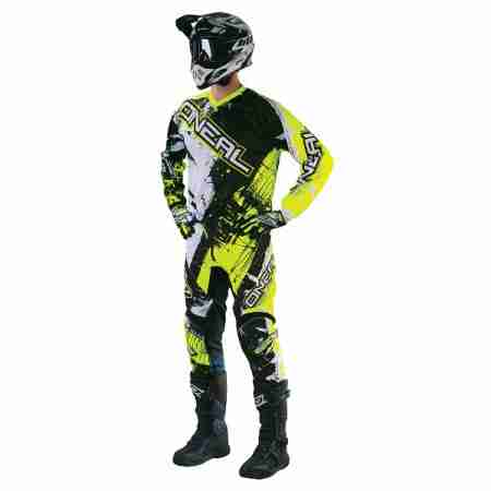 фото 3 Кроссовая одежда Мотоджерси Oneal Element Shocker Black-Yellow L