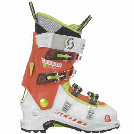 фото 1 Черевики для гірських лиж Гірськолижні жіночі черевики Scott W Celeste White-Orange 38 (25)