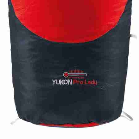 фото 3  Спальный мешок Ferrino Yukon Pro Lady 0 Red-Black 205x75 L
