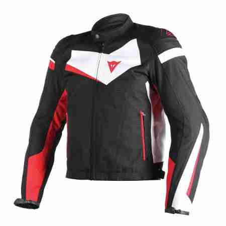 фото 1 Мотокуртки Мотокуртка Dainese Veloster Tex Jacket Black-White-Red 50