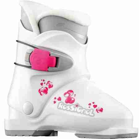 фото 1 Черевики для гірських лиж Гірськолижні дитячі черевики Rossignol R18 White 17,5