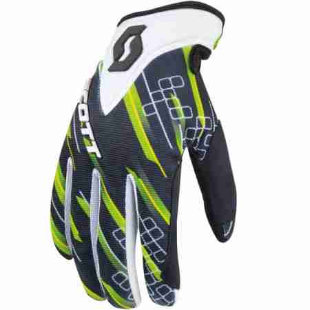 фото 1 Мотоперчатки Мотоперчатки Scott Glove 250 Race Black-Green M