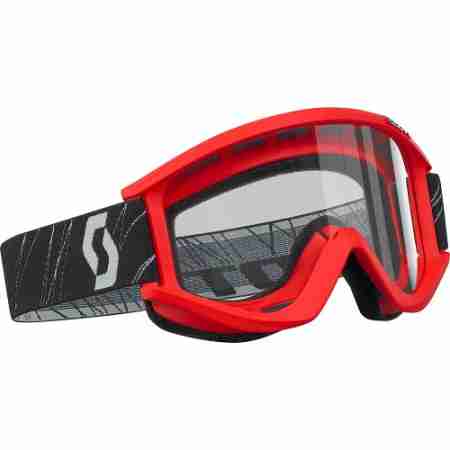 фото 1 Кроссовые маски и очки Мотоочки Scott XI Recoil Brille Red