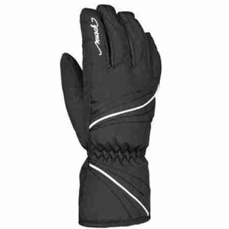 фото 1 Горнолыжные перчатки Горнолыжные женские перчатки Reusch Mailin Black-White 7.5