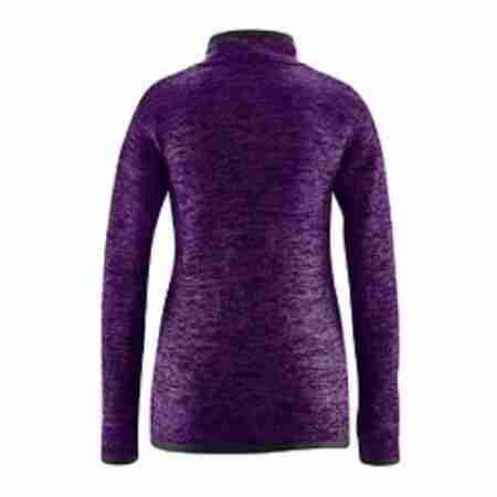 фото 2 Светри, фліс і футболки Кофта жіноча Maier Alisea Women Jkt Knit Fleece Dark-Purple 36