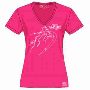Футболка жіноча IOMTT Ladies Diamonte Bike V T-Shirt Pink L